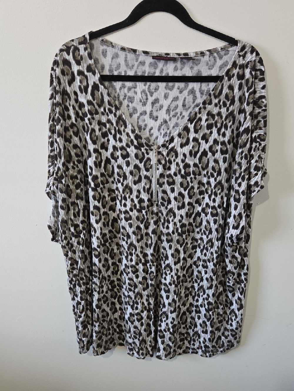 Christian Siriano Ladies 3X Short Sleeve Top